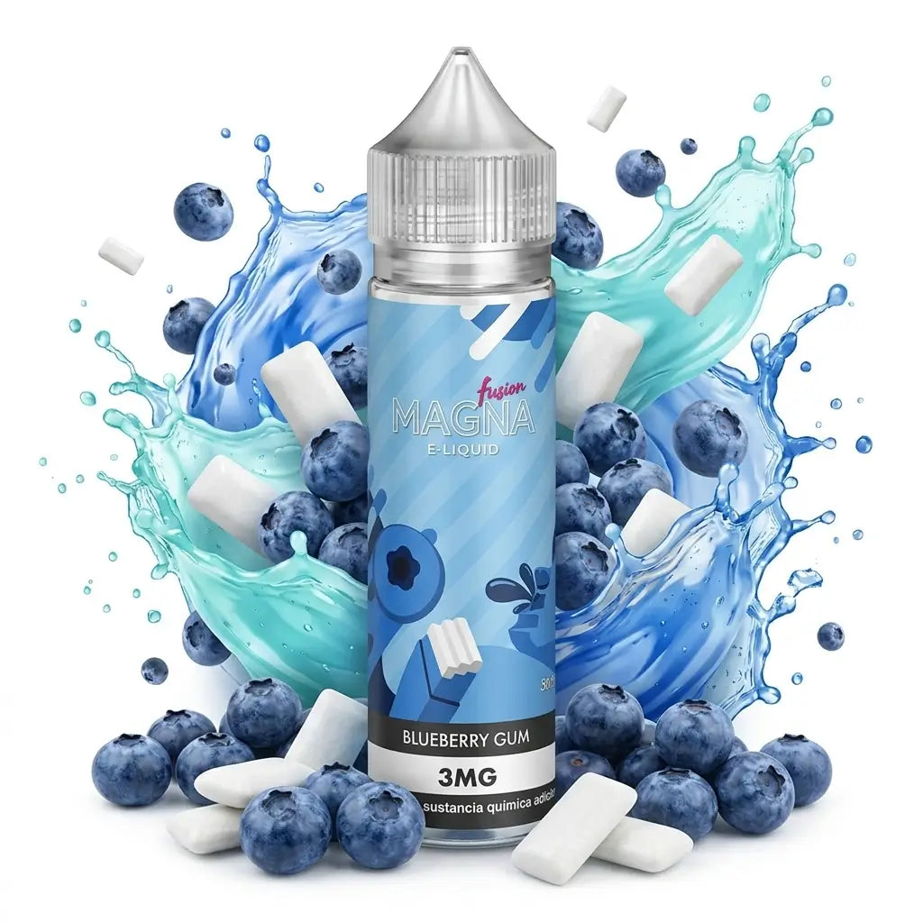 MAGNA E-LIQUIDS BLUEBERRY GUM 3MG