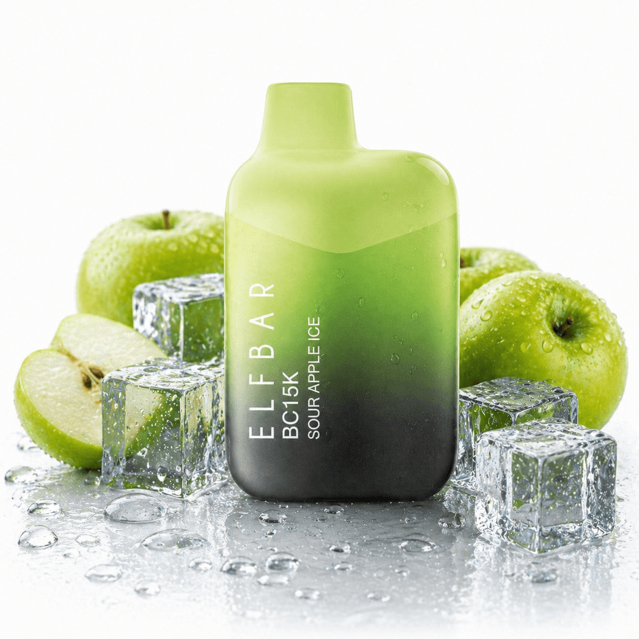 ELF BAR BC 15.000 SOUR APPLE ICE